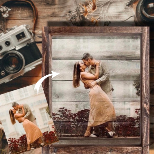 Wood Photos - Framed Edges