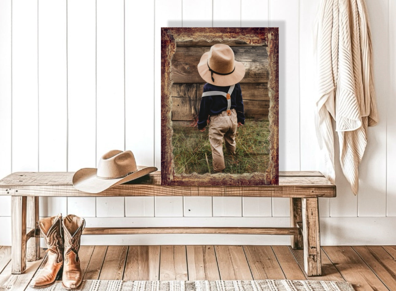 Wood Photos - Distressed Edges