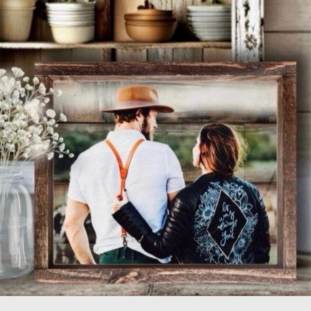 Wood Photos - Framed Edges