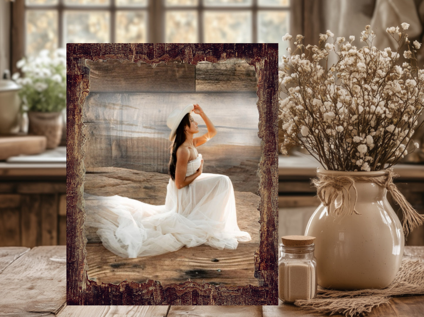 Wood Photos - Distressed Edges