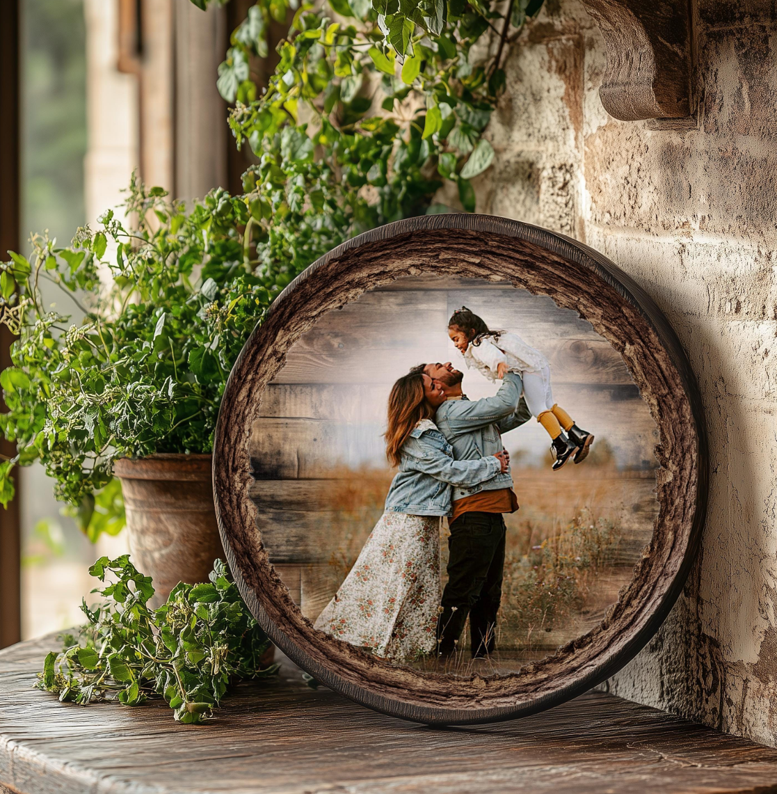 Personalized Wood Photo – Handmade in Canada | Rustic Custom Photo Wall Art