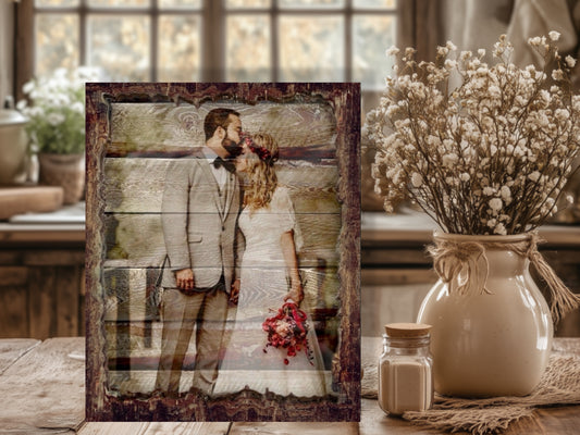 Wood Photos - Distressed Edges