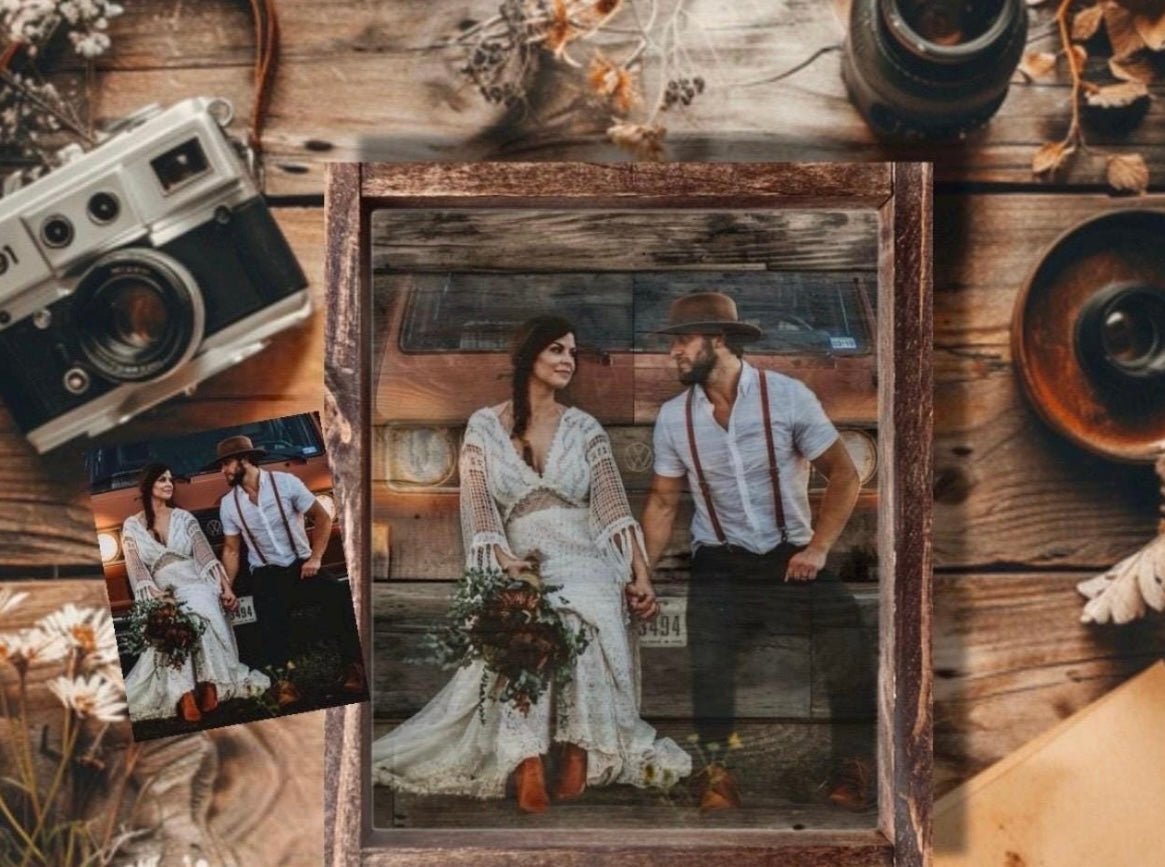Wood Photos - Framed Edges