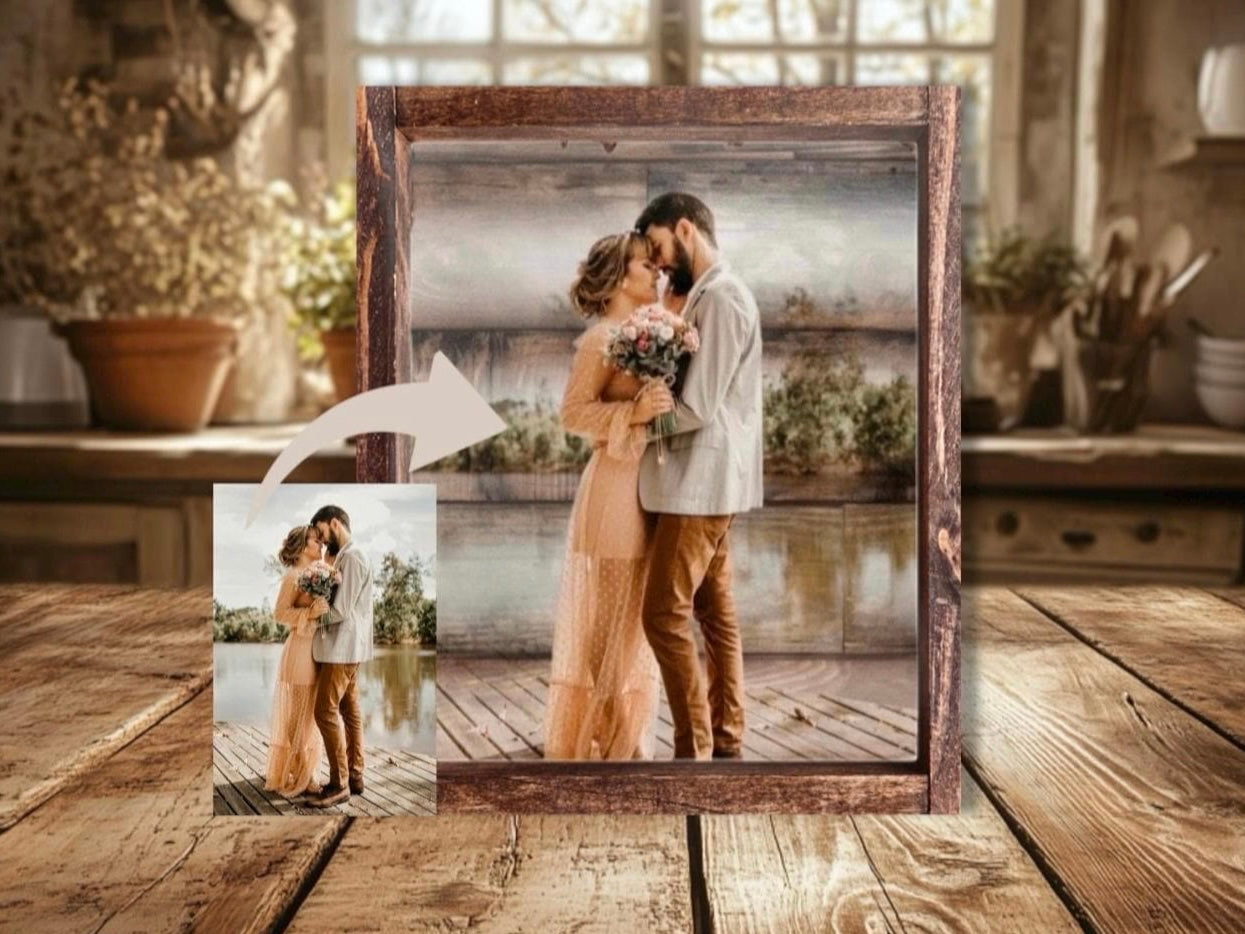 Wood Photos - Framed Edges