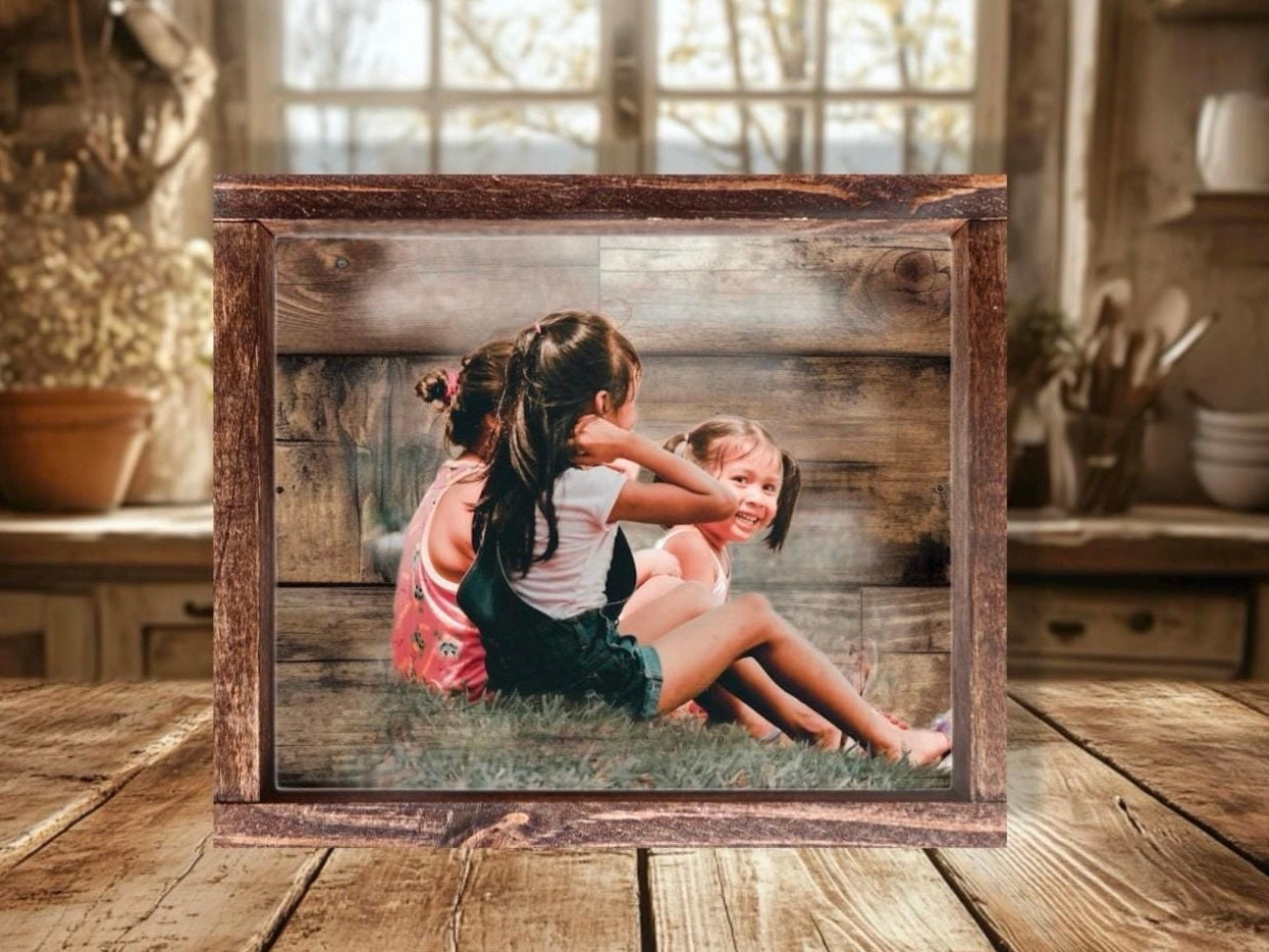 Wood Photos - Framed Edges